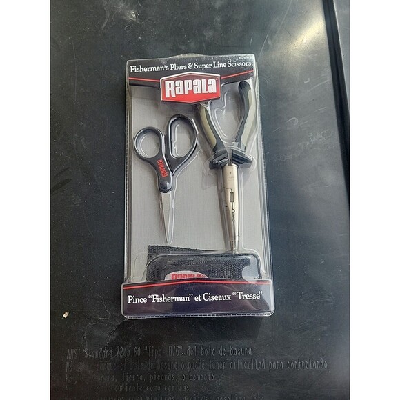 Rapala Pliers & Super Line Scissor Combo - Picture 1 of 3